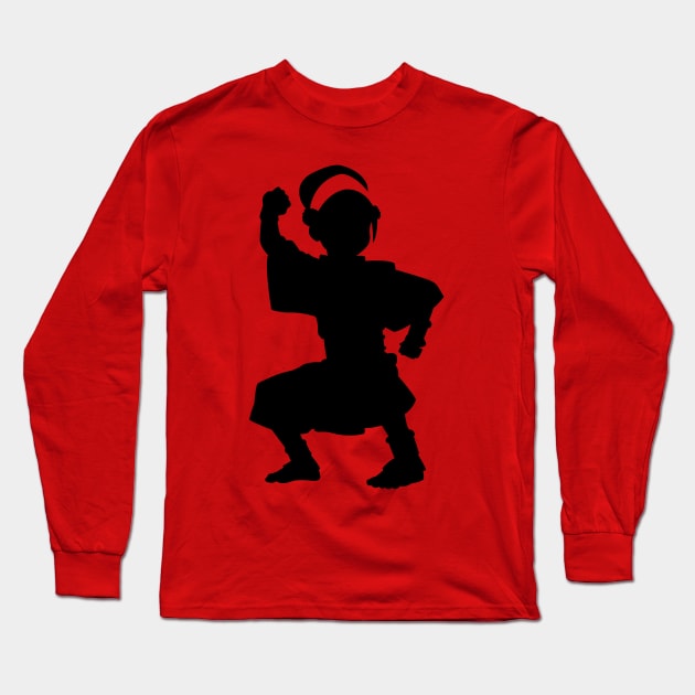 ATLA: Toph Beifong Long Sleeve T-Shirt by firlachiel